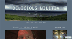 Desktop Screenshot of deliciousmilitia.com